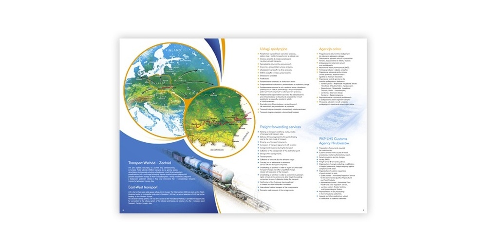 Foldery, broszury reklamowe LHS