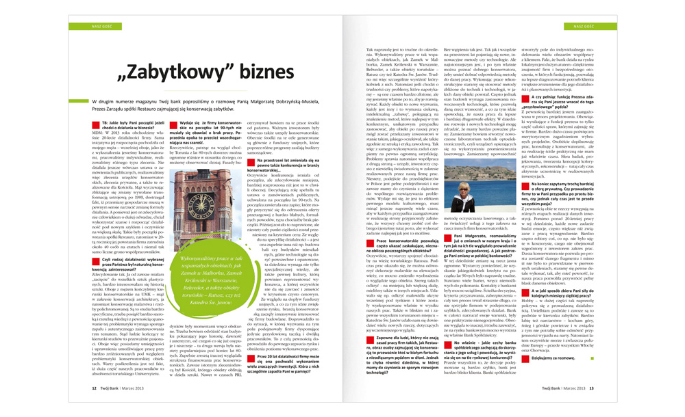 Foldery, broszury reklamowe Bank Spółdzielczy