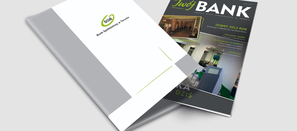 Foldery, broszury reklamowe Bank Spółdzielczy