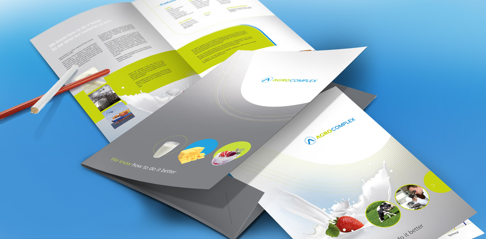 Foldery, broszury reklamowe Agrocomplex