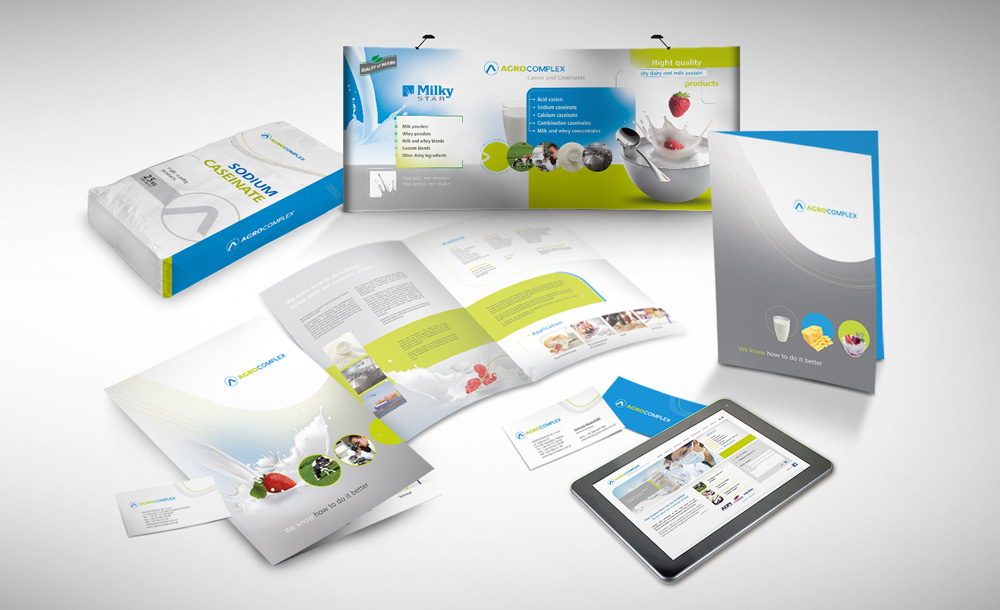 Foldery, broszury reklamowe Agrocomplex