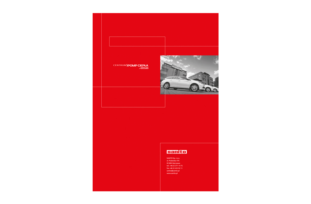 Foldery, broszury reklamowe SANITO