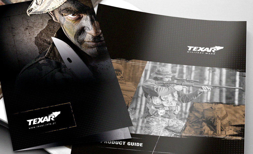 Foldery, broszury reklamowe Texar