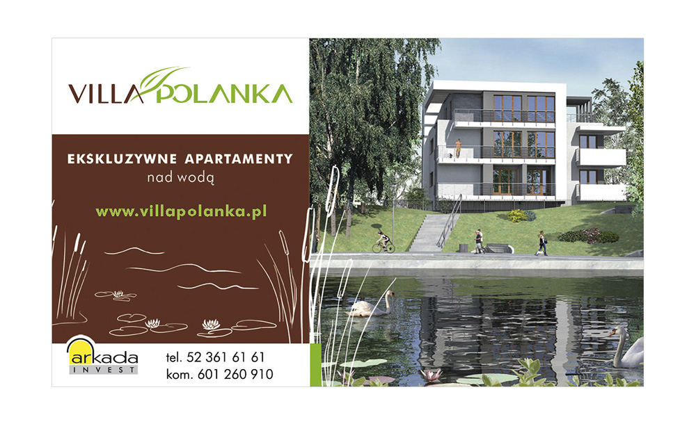 Reklamy prasowe Villa Polanka