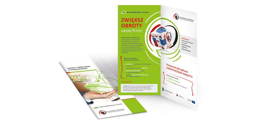 Ulotki reklamowe Bank Spółdzielczy