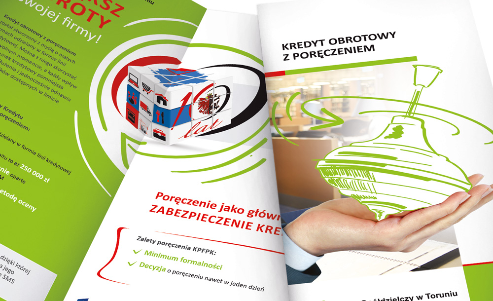 Ulotki reklamowe Bank Spółdzielczy