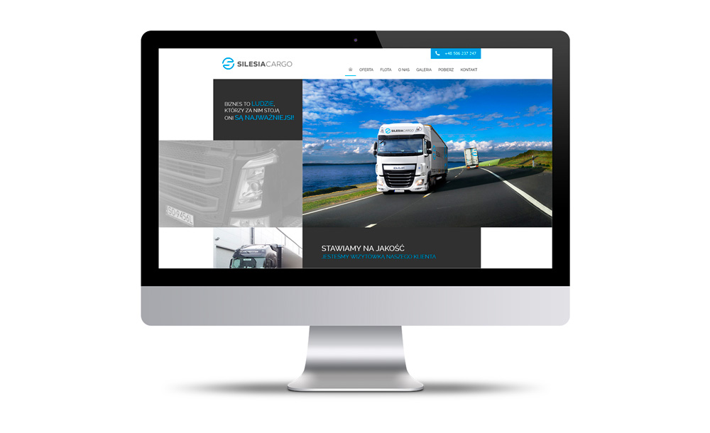 Strony WWW Silesia Cargo