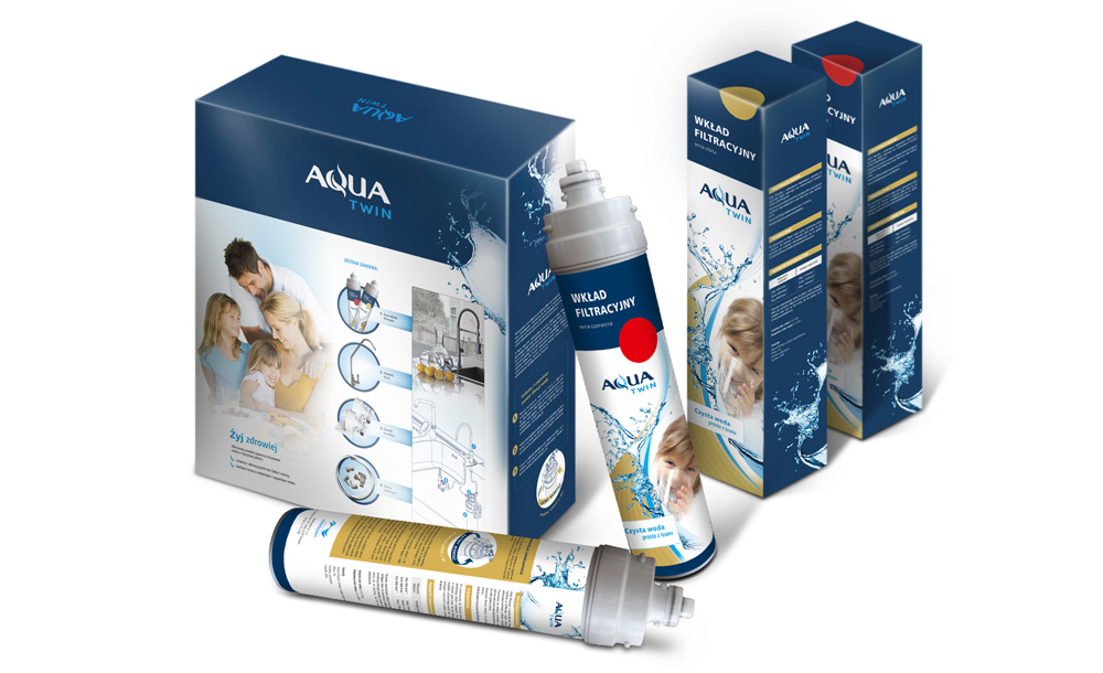 Opakowania reklamowe Aqua Twin