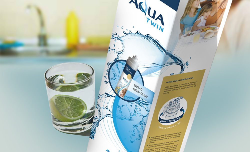 Opakowania reklamowe Aqua Twin