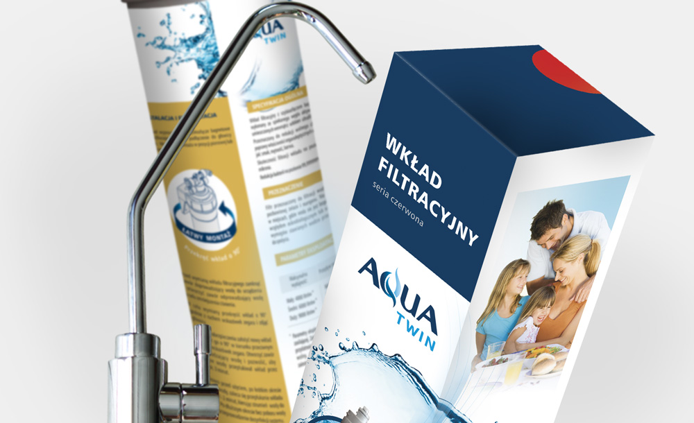 Opakowania reklamowe Aqua Twin