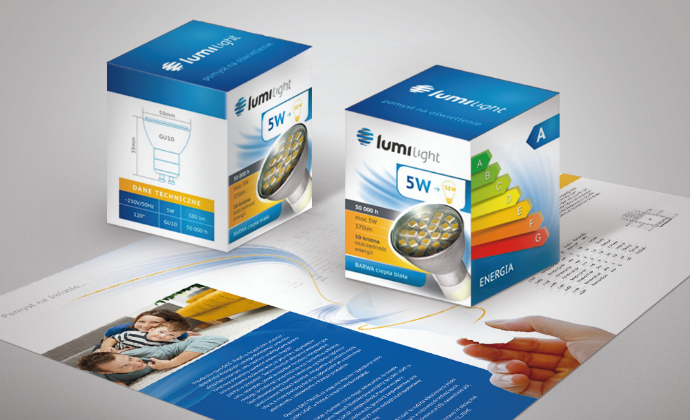 Opakowania reklamowe Lumi Light