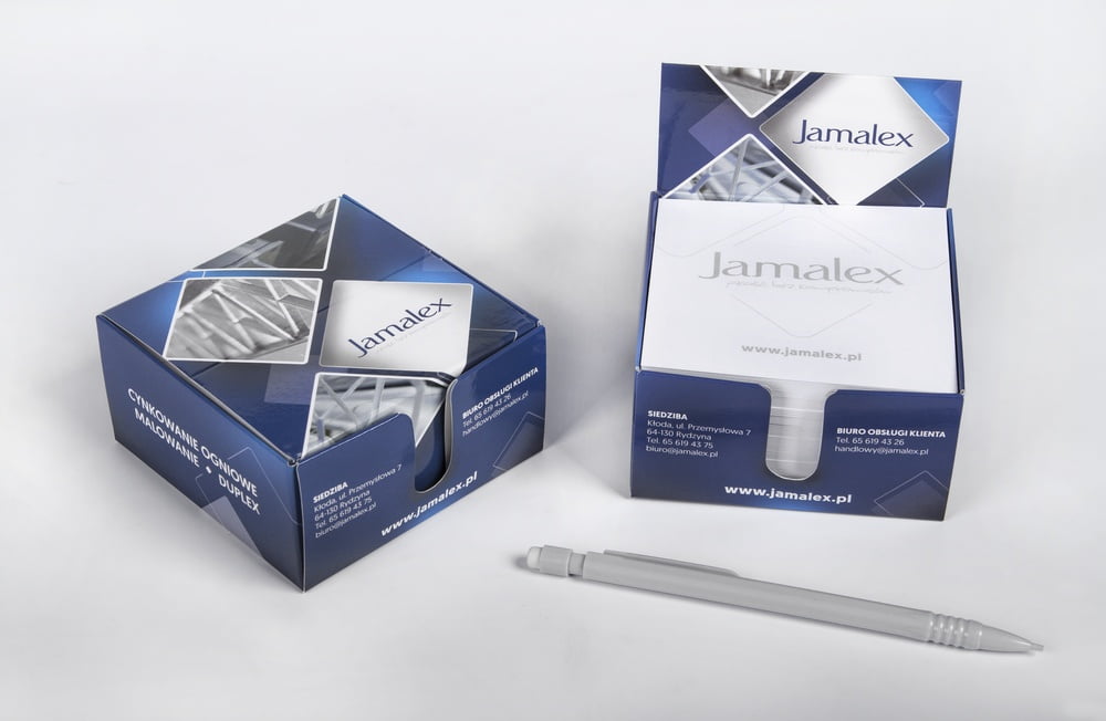 Kalendarze biurkowe leżące Jamalex