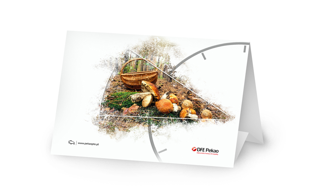 Kalendarze biurkowe stojące DFE Pekao