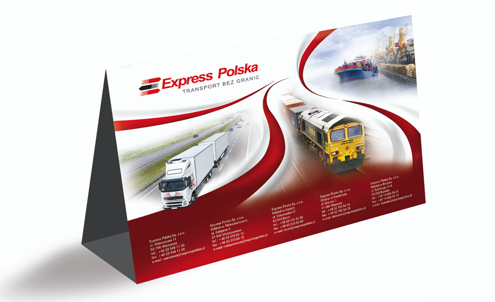 Kalendarze biurkowe stojące Express Polska