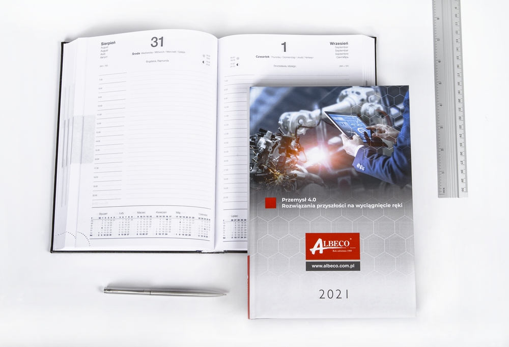 Kalendarze książkowe Albeco