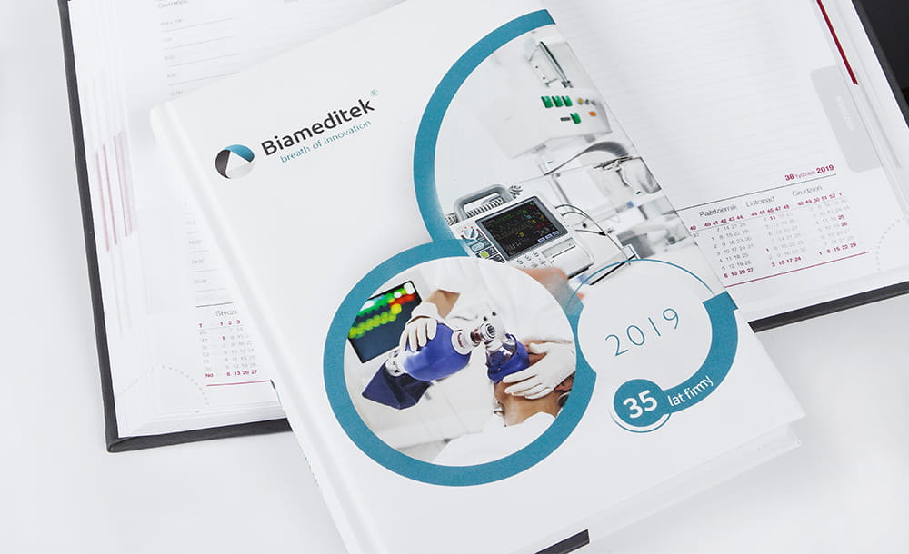 Kalendarze książkowe Biameditek