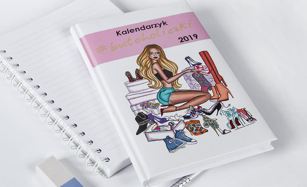 Kalendarze książkowe Butoholiczka
