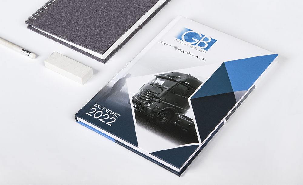 Kalendarze książkowe GB Automotive