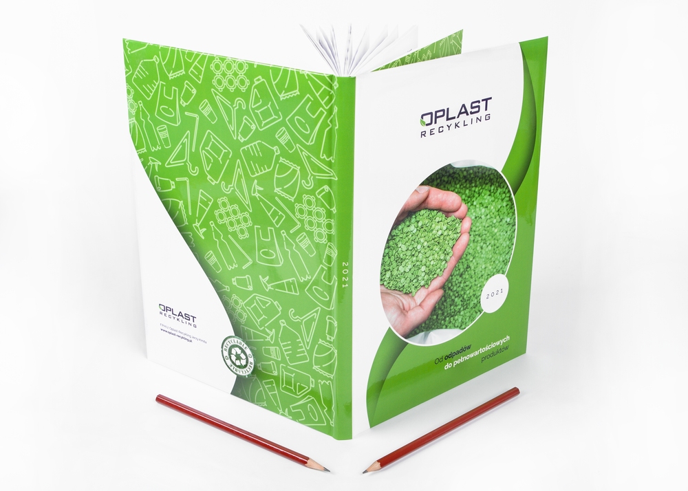 Kalendarze książkowe Oplast Recykling