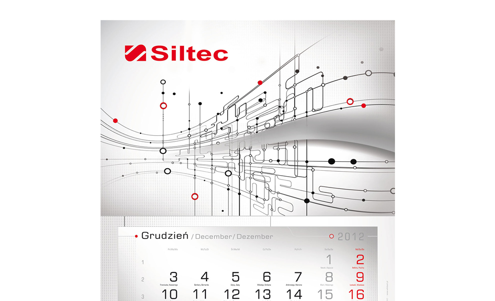 Kalendarze trójdzielne Siltec