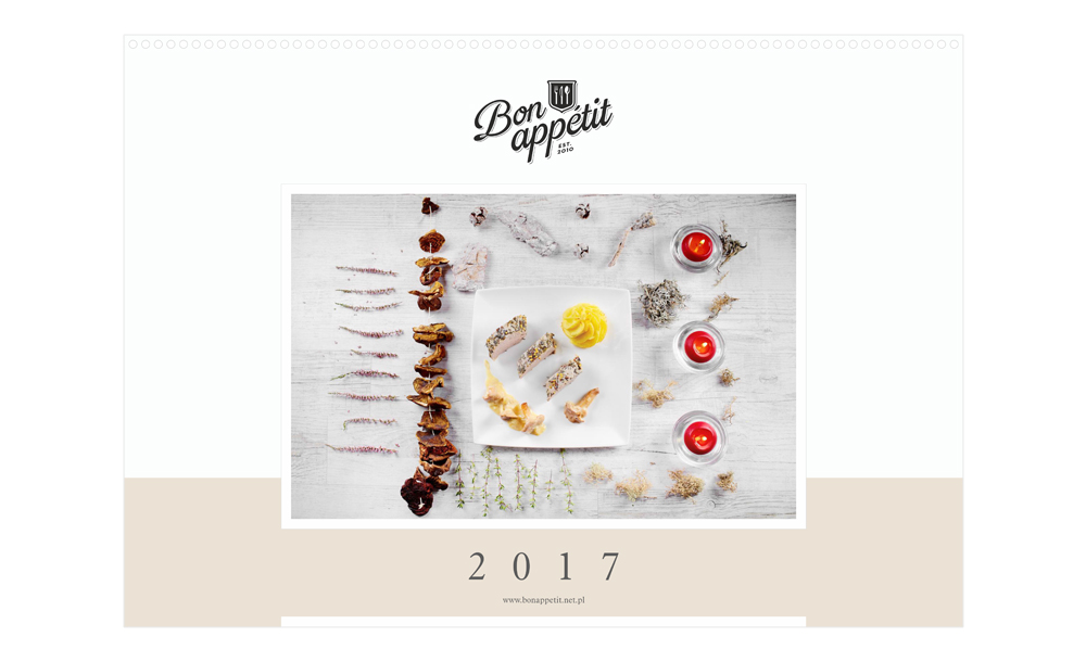 Kalendarze planszowy/wieloplanszowy Bon Appetit