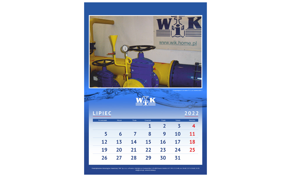 Kalendarze planszowy/wieloplanszowy WiK
