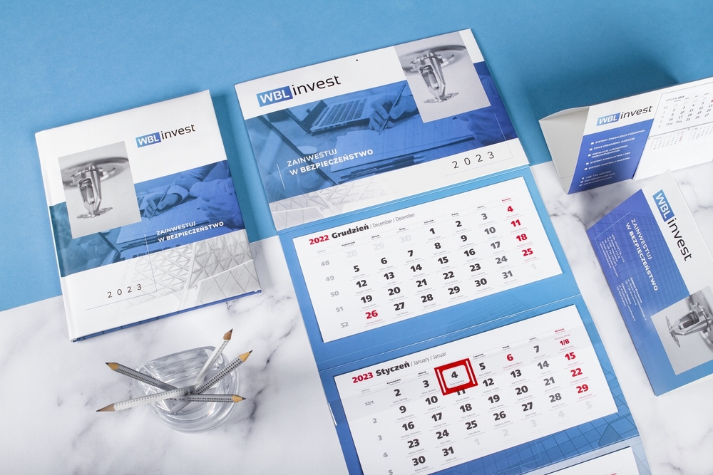 Pakiety kalendarzy WBL Invest