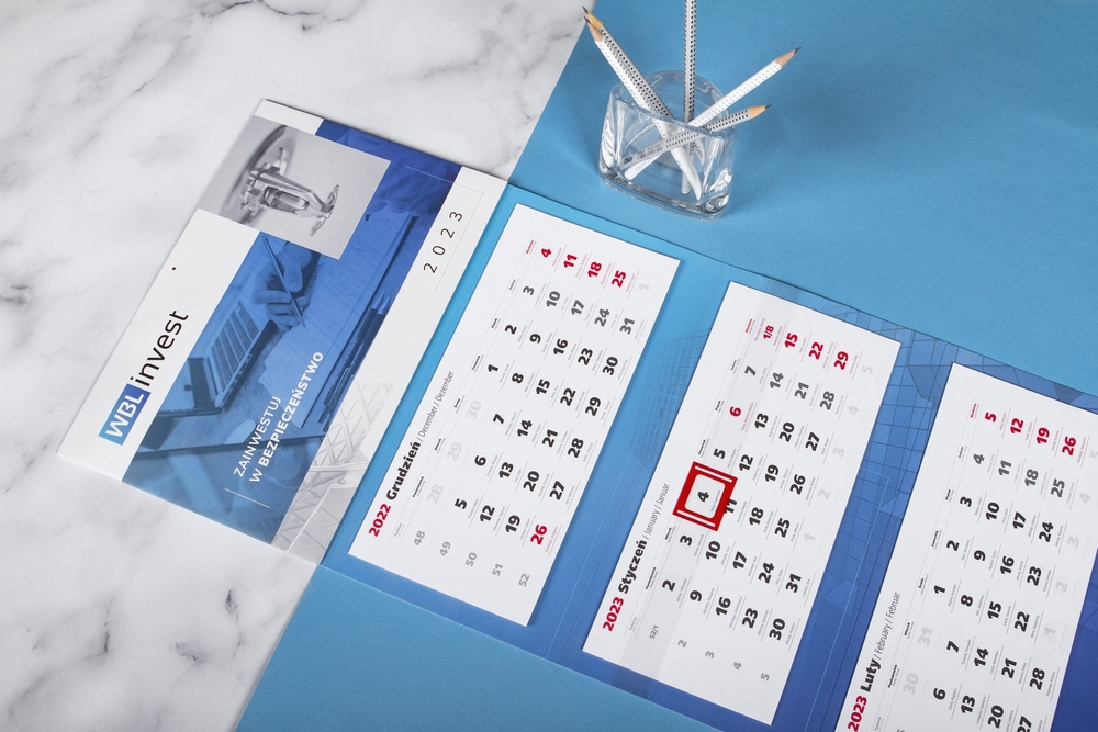 Pakiety kalendarzy WBL Invest