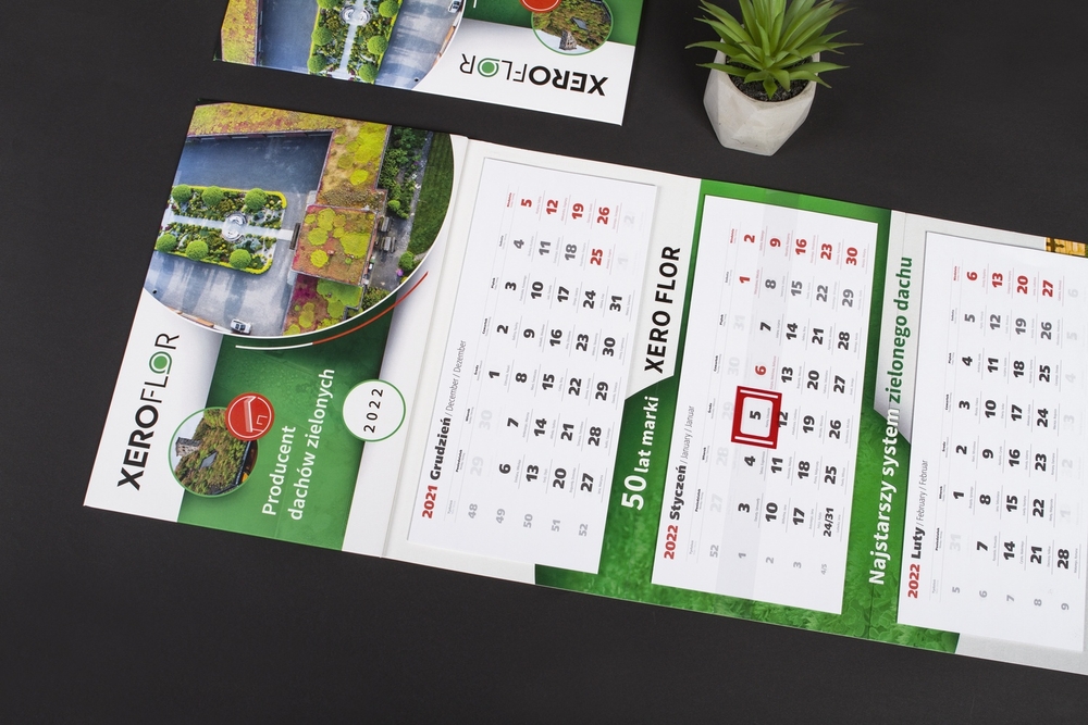 Pakiety kalendarzy Xero Flor