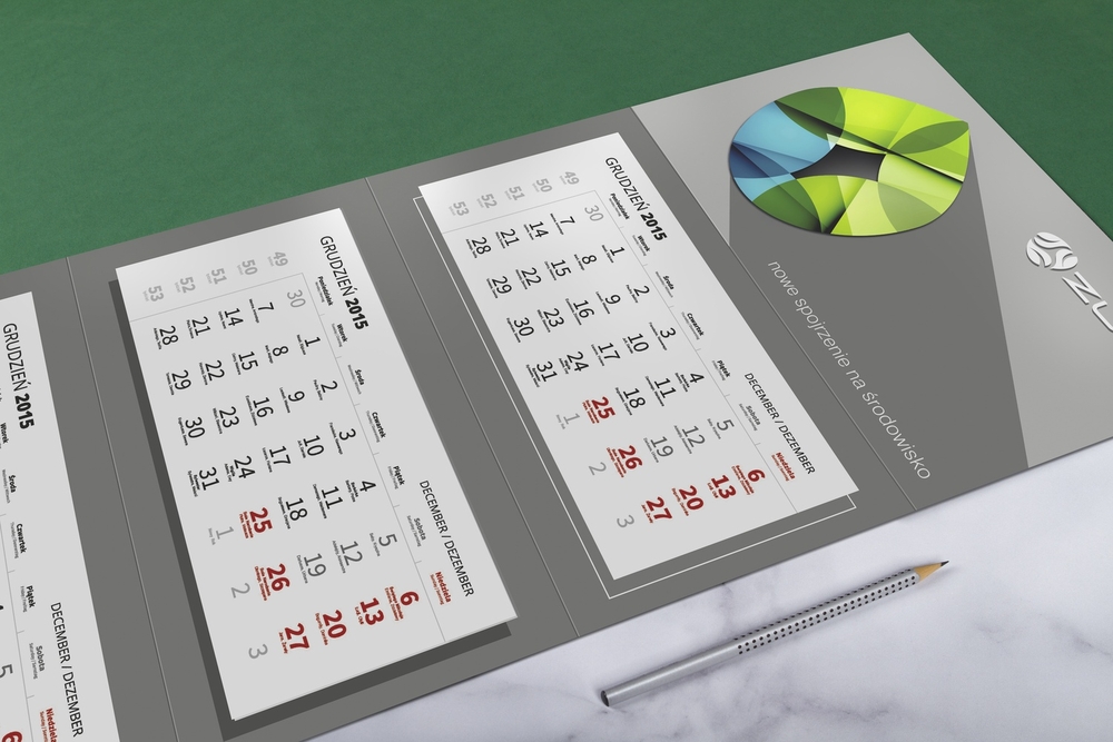 Pakiety kalendarzy ZUO