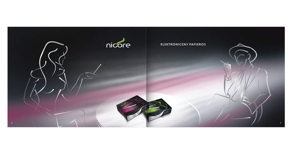 Foldery, broszury reklamowe Nicore