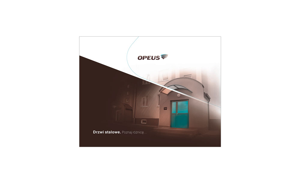 Foldery, broszury reklamowe Opeus
