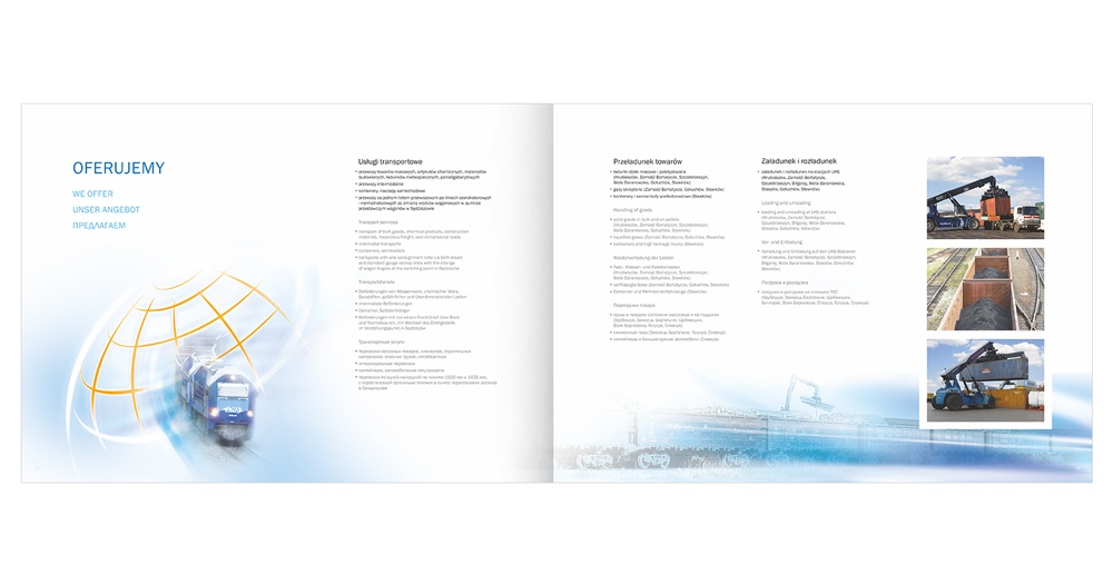 Foldery, broszury reklamowe LHS