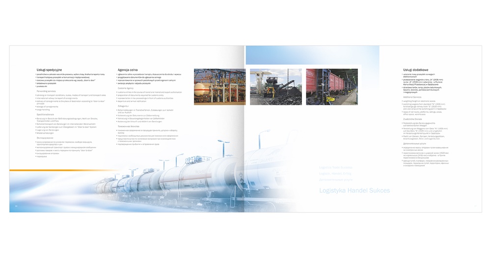 Foldery, broszury reklamowe LHS