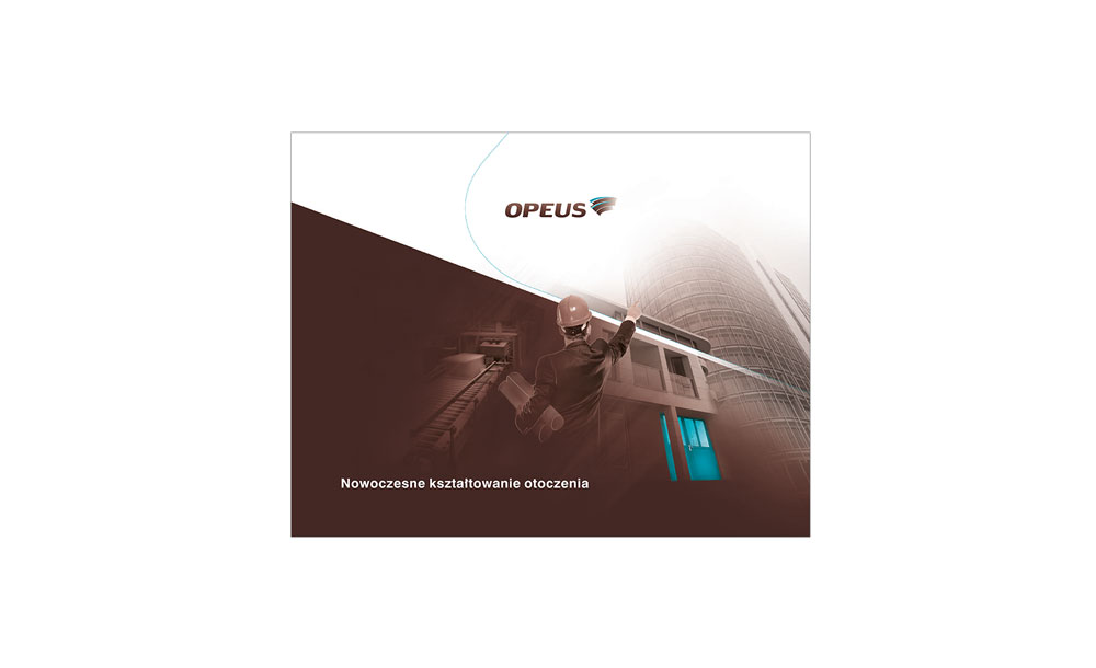 Foldery, broszury reklamowe Opeus