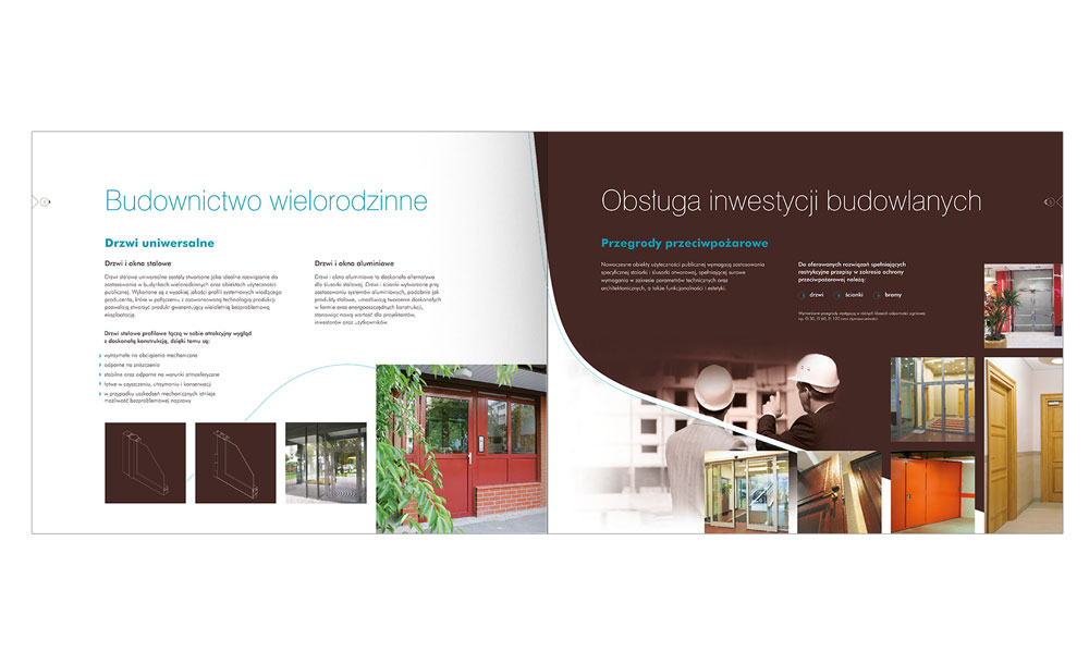 Foldery, broszury reklamowe Opeus