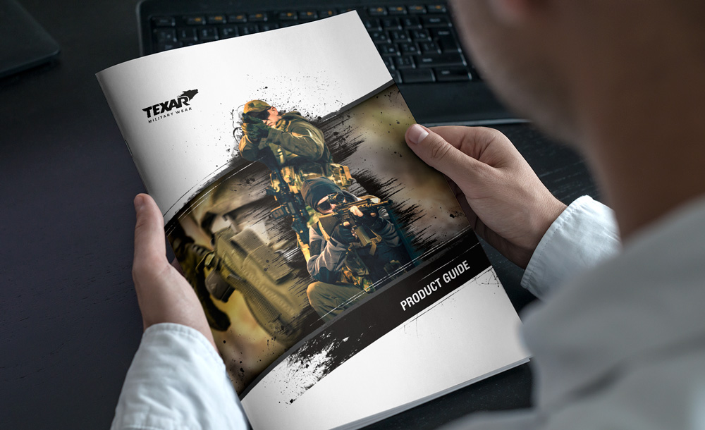 Foldery, broszury reklamowe Texar