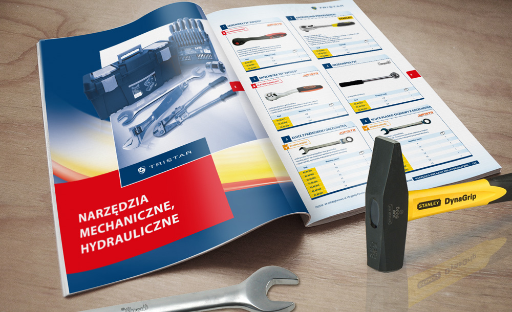 Foldery, broszury reklamowe Tristar