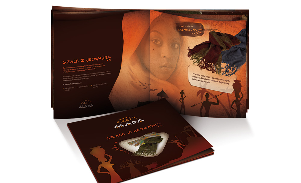 Foldery, broszury reklamowe Art Mada