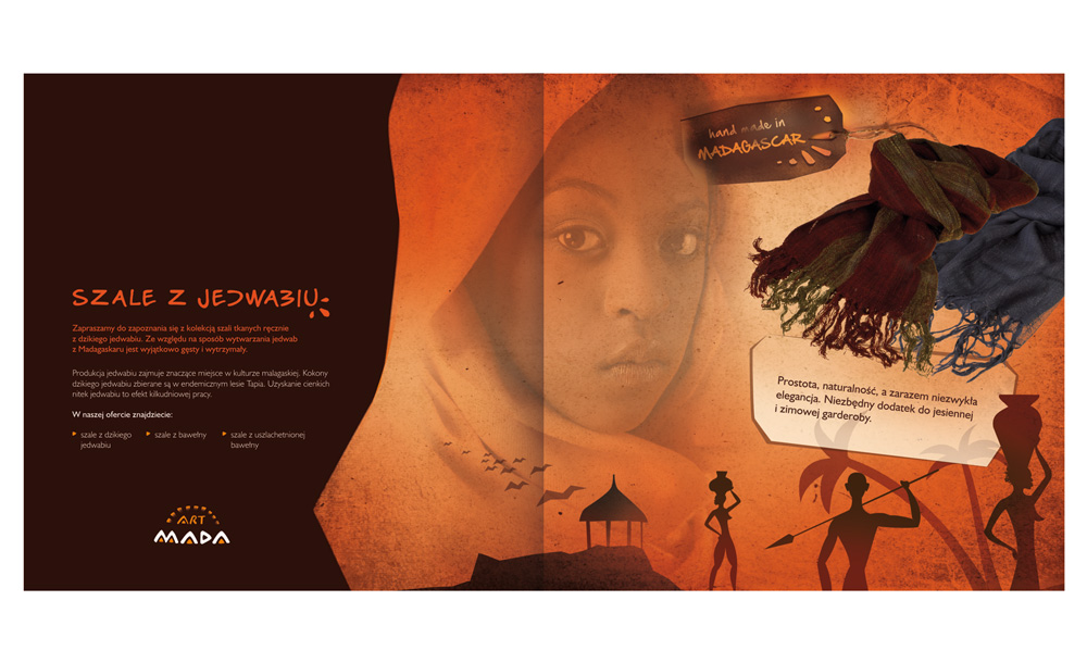 Foldery, broszury reklamowe Art Mada