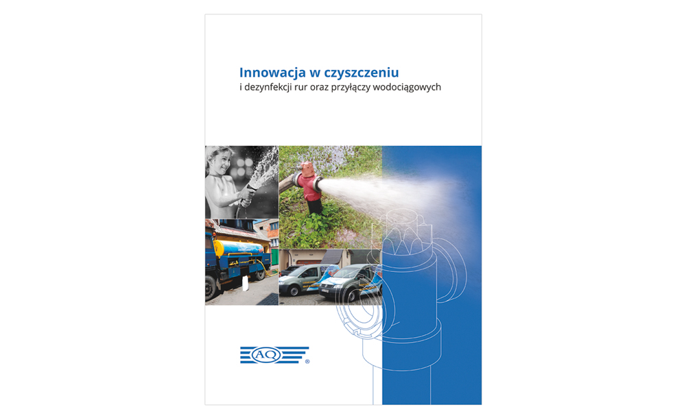 Foldery, broszury reklamowe Aqua Clear