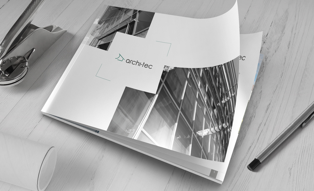Foldery, broszury reklamowe Archi-Tech