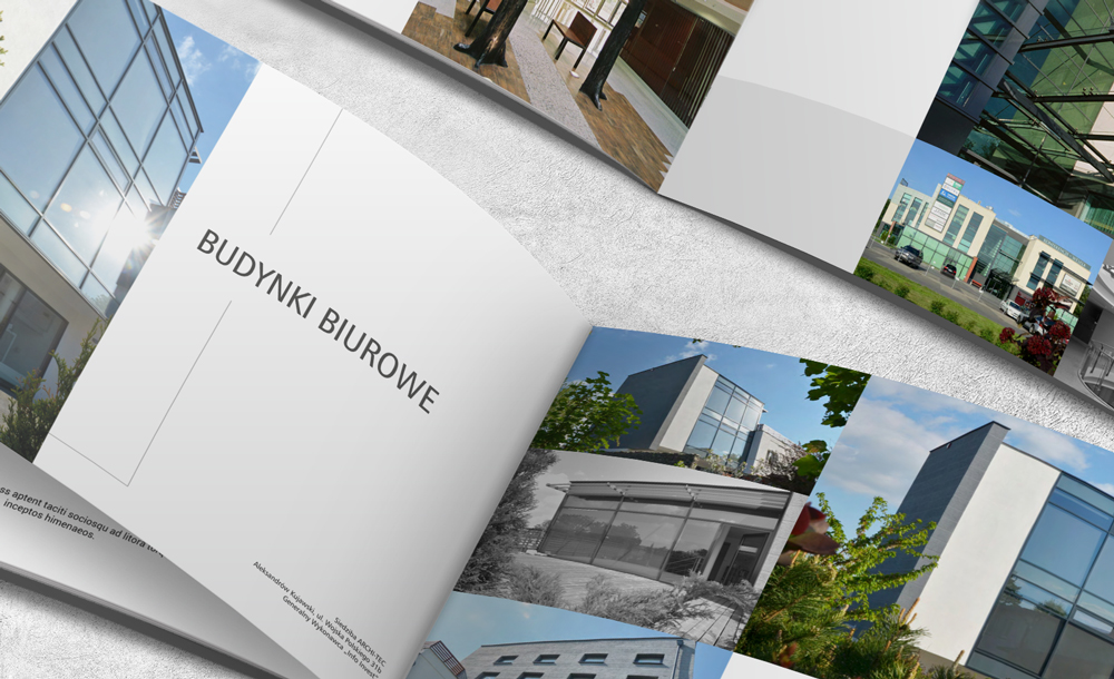 Foldery, broszury reklamowe Archi-Tech