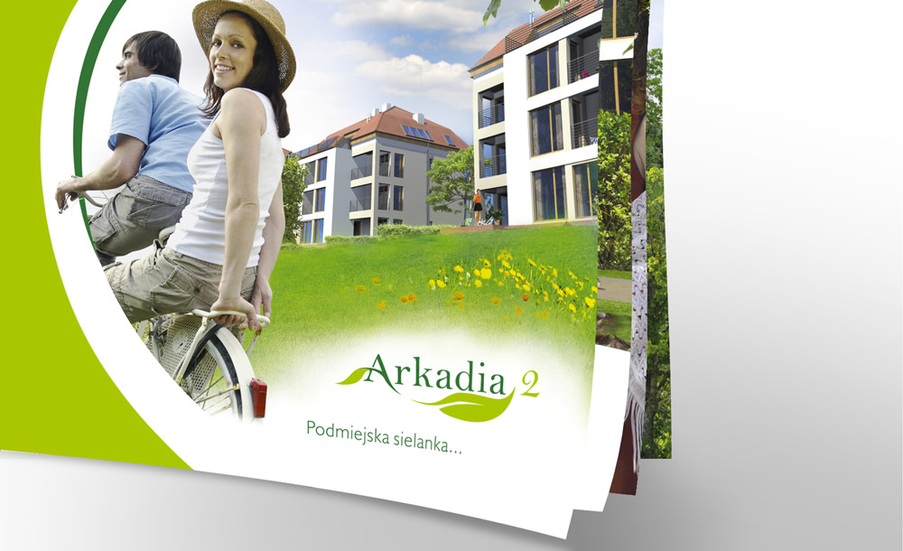 Foldery, broszury reklamowe Arkadia 2
