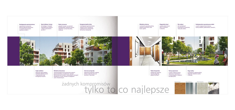 Foldery, broszury reklamowe Atrium Park