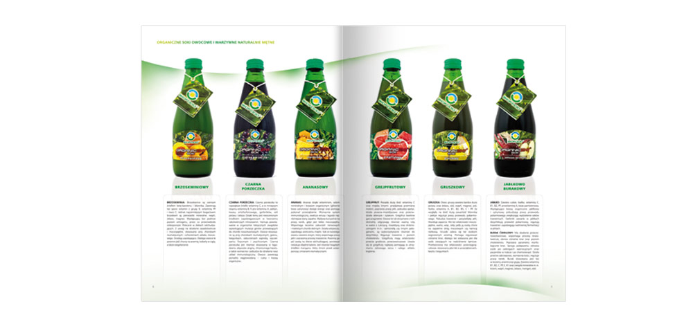Foldery, broszury reklamowe BioFood