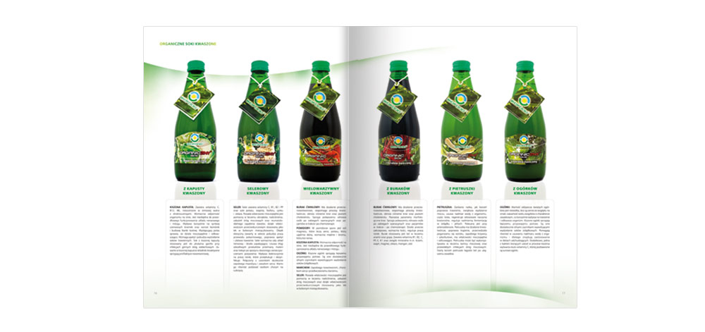 Foldery, broszury reklamowe BioFood