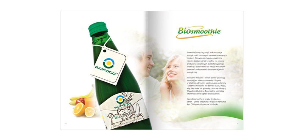 Foldery, broszury reklamowe BioFood