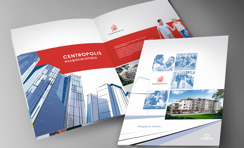 Foldery, broszury reklamowe Centropolis