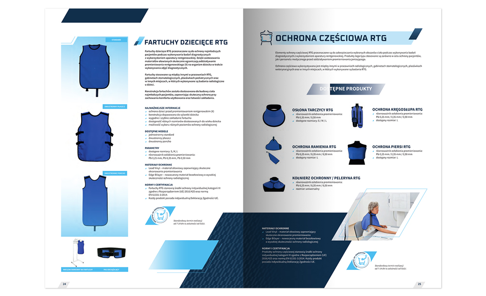 foldery, broszury reklamowe Coradika
